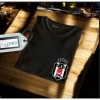  Unisex Oversize Karakartal Ön Baskili T-shirt